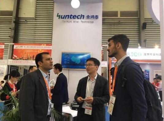 新品發(fā)布，無人機(jī)展示     金鴻泰驚艷亮相SNEC 2017