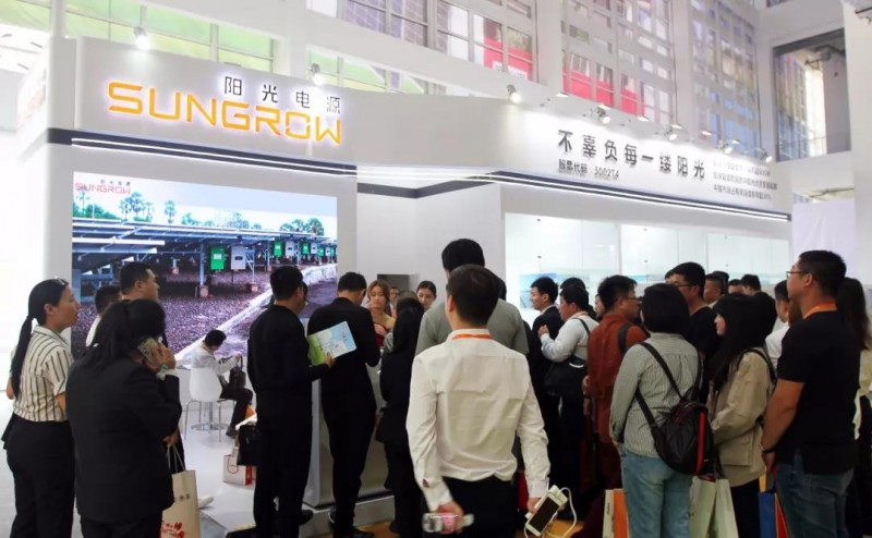 陽(yáng)光電源添彩2018濟(jì)南展，分布式逆變備受全場(chǎng)矚目！