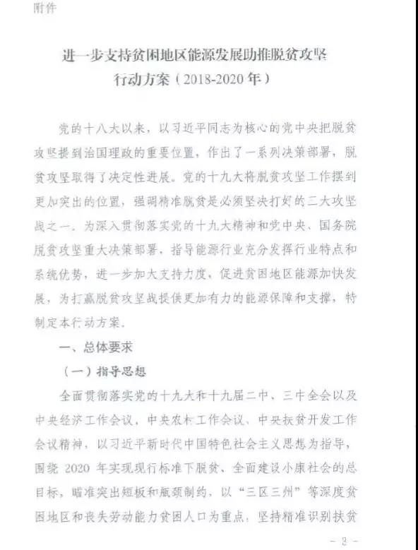 重磅！國家能源再發(fā)文，確保光伏扶貧優(yōu)先上網(wǎng)和全額收購！