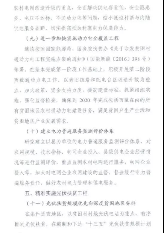 重磅！國家能源再發(fā)文，確保光伏扶貧優(yōu)先上網(wǎng)和全額收購！