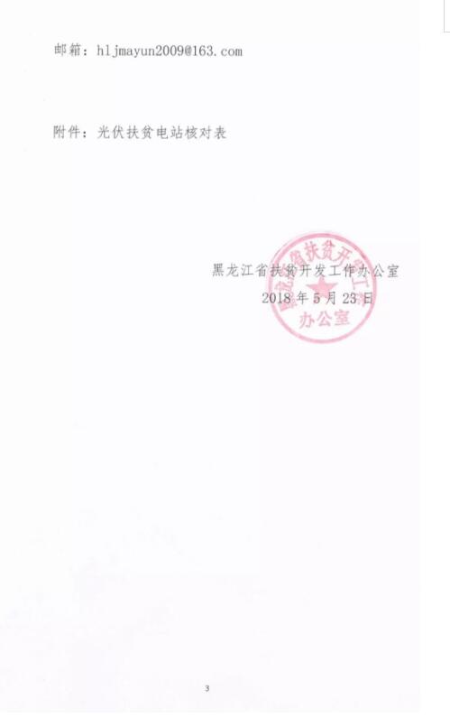黑龍江扶貧辦:非貧困村堅(jiān)決不允許建光伏扶貧電站