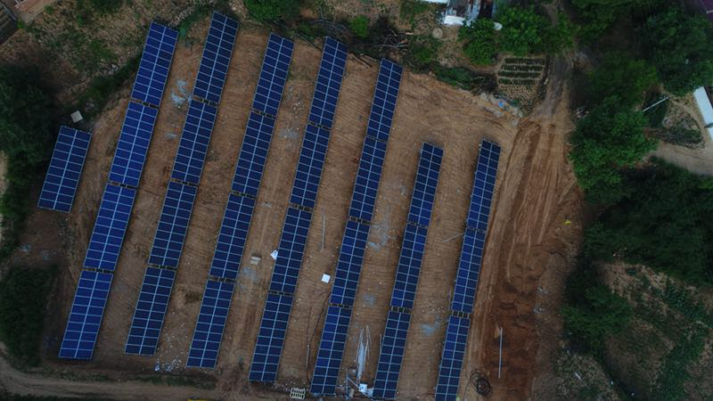 首航新能源助力16個(gè)村8MW光伏扶貧電站建設(shè)，貧困戶脫貧致富指日可待