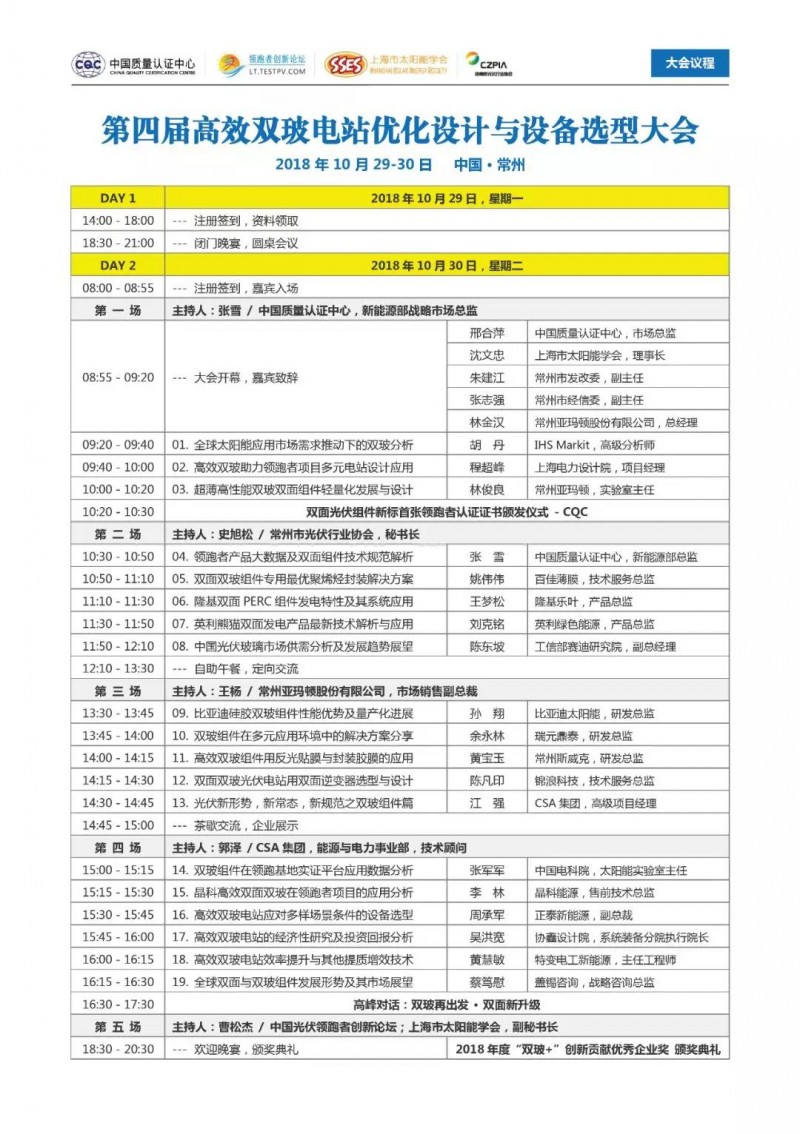 震驚！亞瑪頓、隆基、晶科、天合、英利、瑞元鼎泰、正泰、協(xié)鑫、比亞迪、錦州陽光等TOP15雙玻組件廠月底齊聚龍城！